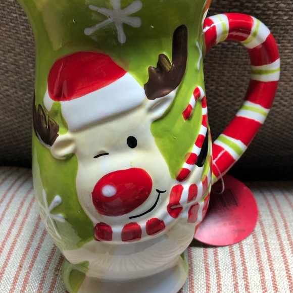 Christmas Rudolph The Red Nose Reindeer Ceramic Mug - Picture 2 of 5